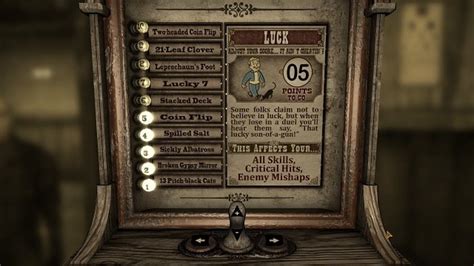 Help a newbie with luck attribute :: Fallout: New Vegas General .